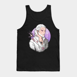 White Wolf and Swallow [LILAC] Tank Top